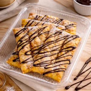 Chiacchere cioccolato fondente