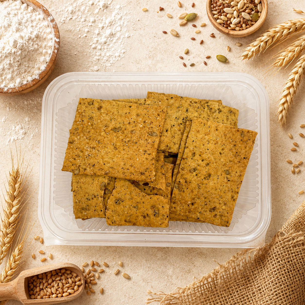 CRACKERS CEREALI ANTICHI MAIS CORVINO